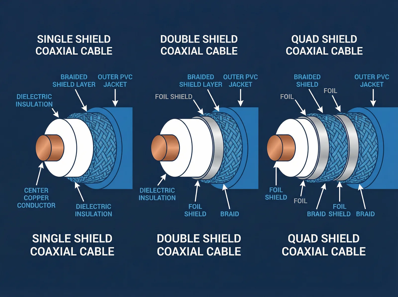 Coaxial Cable Structure